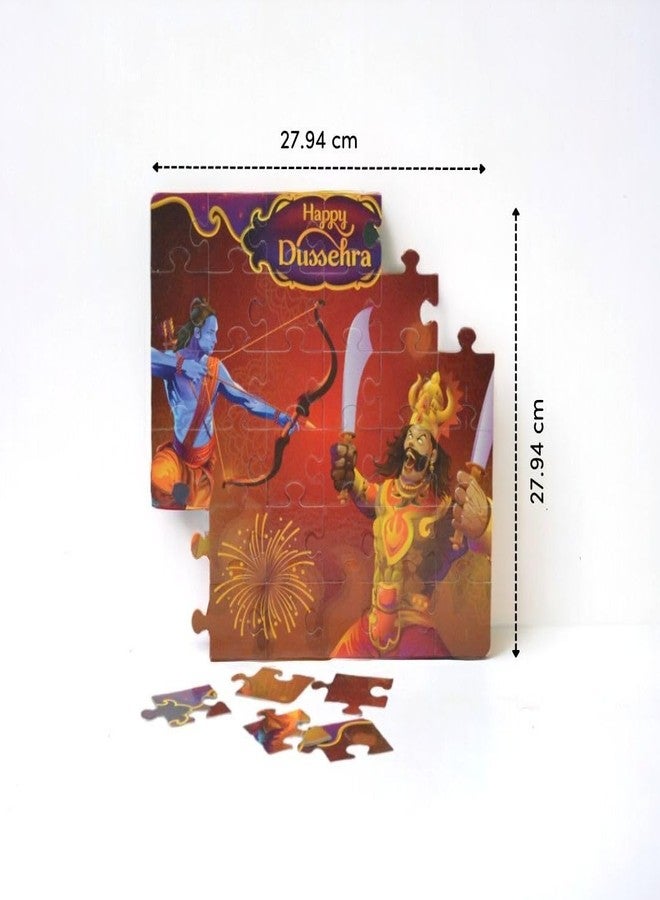 Mittimate Dussehra Festival Jigsaw Puzzle Game for Kids Age 4 to 6 Old I 36 Pieces Puzzle Toy I Birthday Gift for Children - Image 5